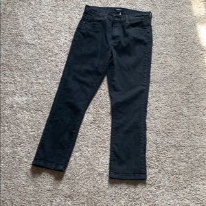 DKNY black ankle jeans